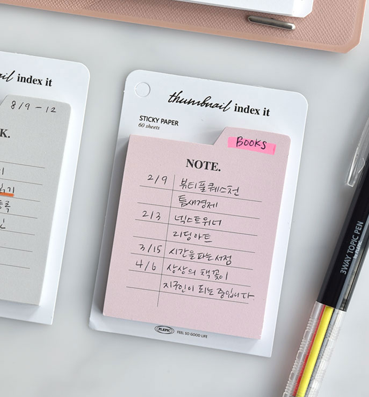 Sticky Note With Thumbnail Thumbnail Index Sticky Note