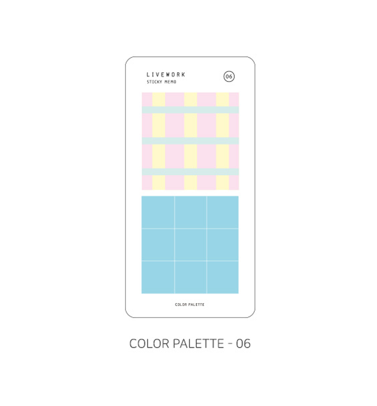 Livework Sticky Note [10 Designs]