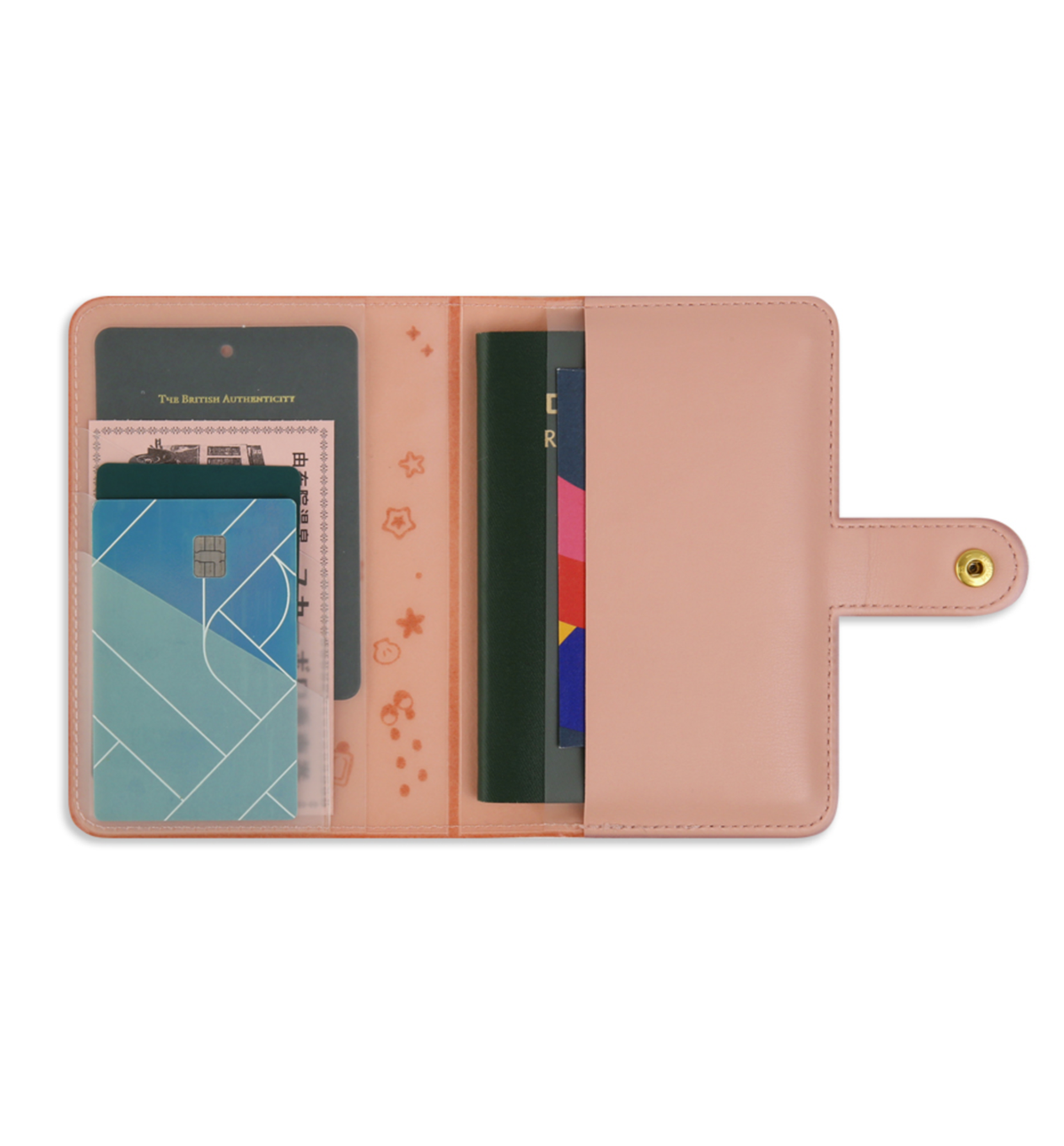 BT21 Minini Leather Patch Passport Cover [Vacance]
