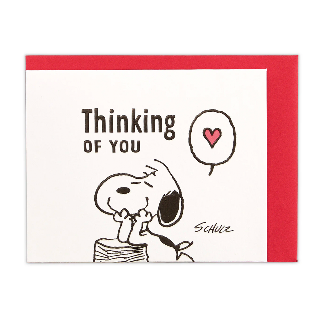 [JAPAN] Snoopy Small 3D Card [Thinking Of You]