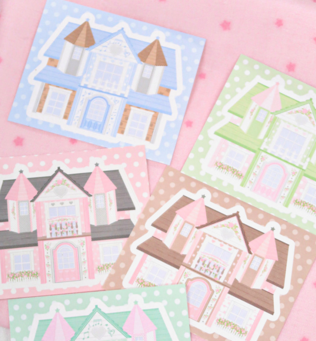 Little Doll House Sticker Paper Pack