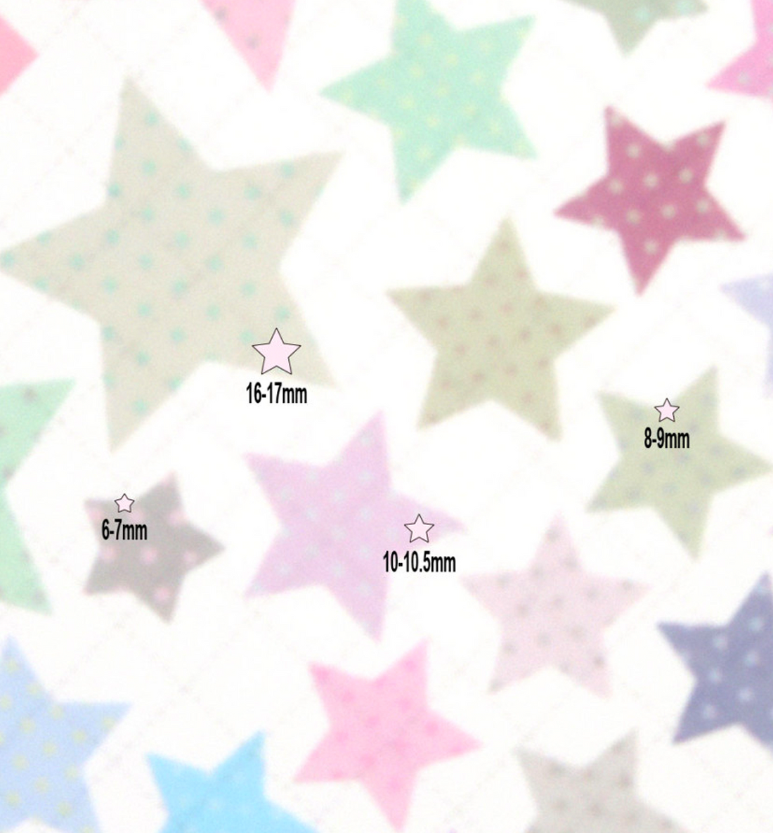 Baby Stars Kiss Cut Washi Tape