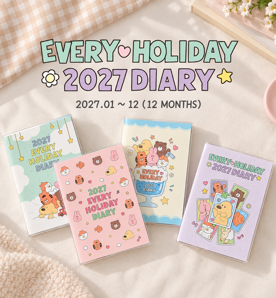 2027 Weekly Every Holiday Planner