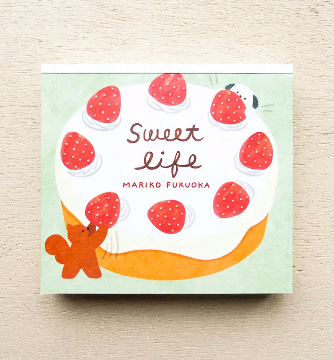 Cozyca x Mariko Fukuoka Memopad [Sweet Life]