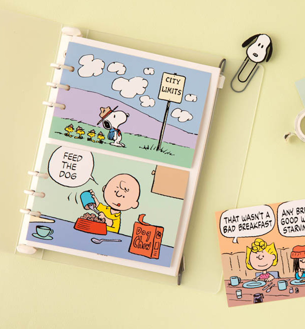 2022 - 2023 Peanuts Snoopy Agenda Refills for FF Pocket Organiser