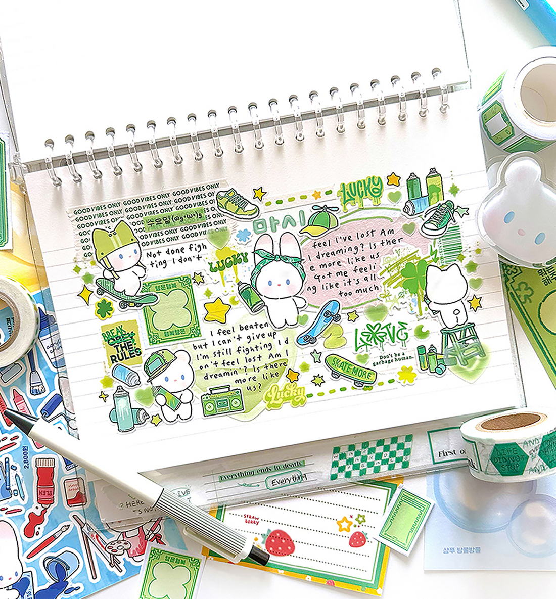 Glen Green Seal Sticker