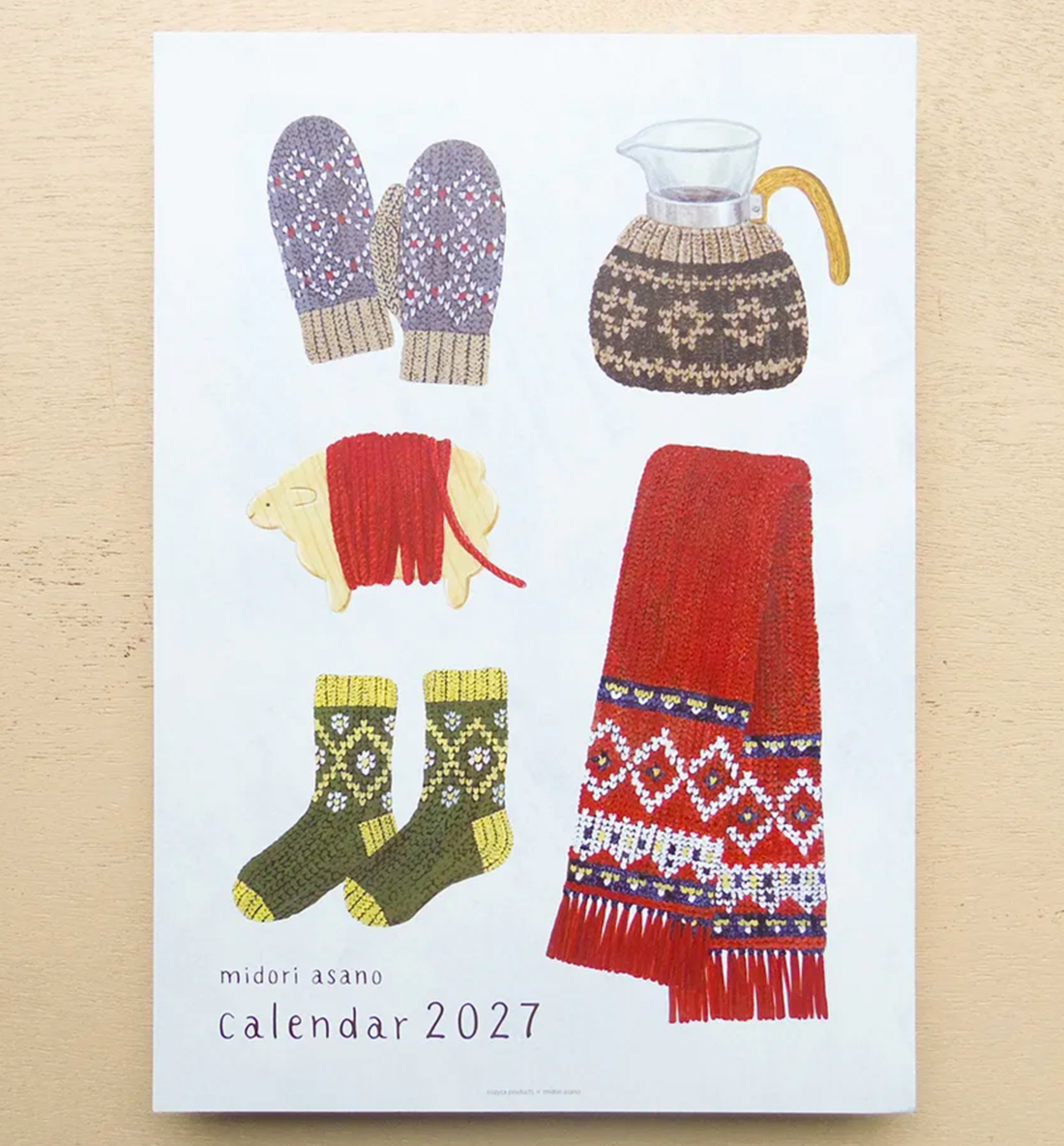 [JAPAN] 2027 Cozyca x Midori Asano Wall Calendar