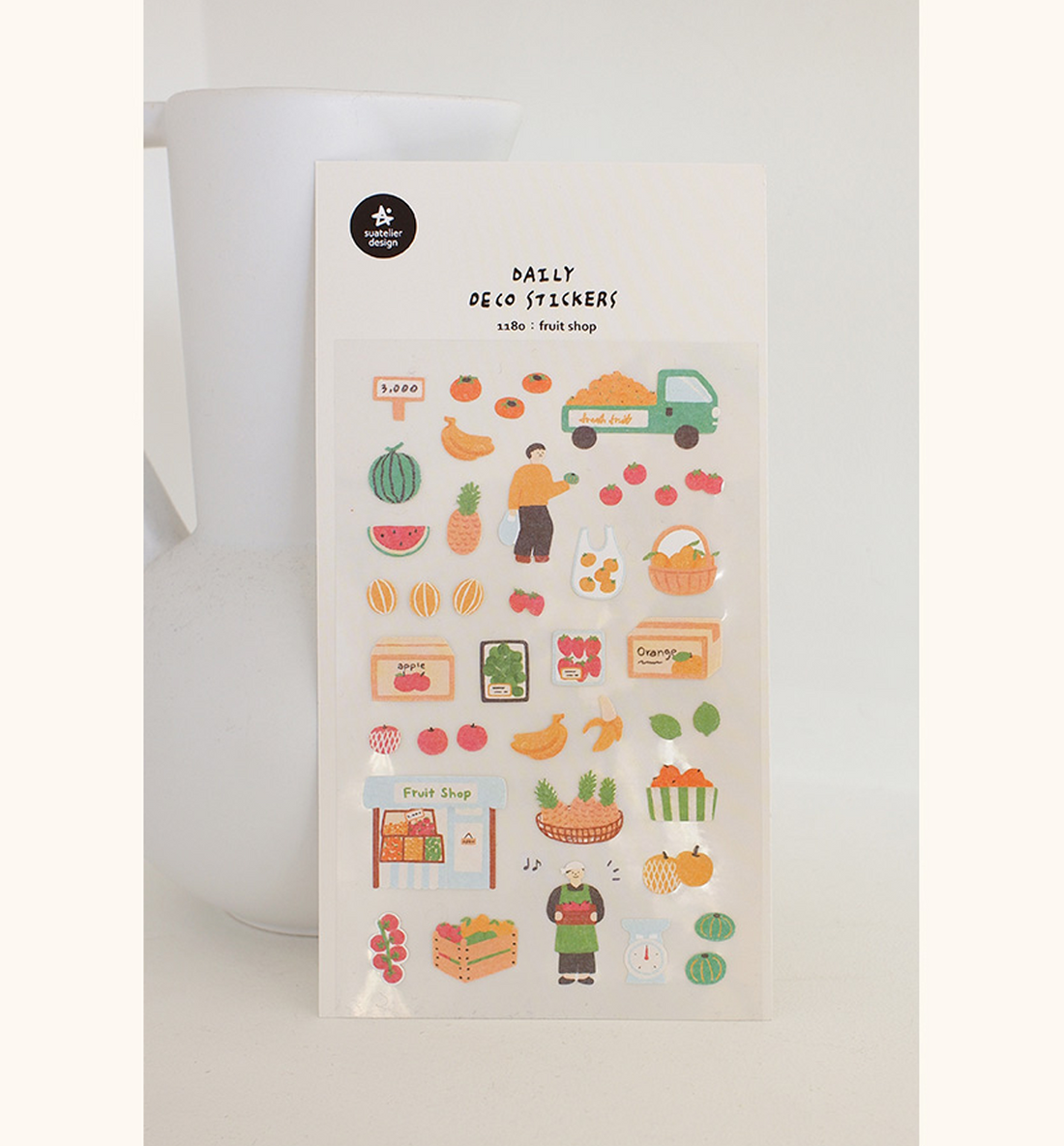 1180 Fruit Shop Sticker