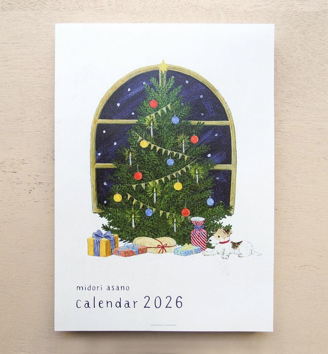 2026 Cozyca x Midori Asano Wall Calendar