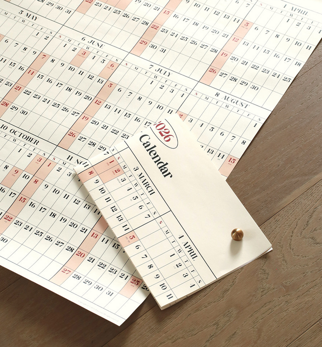 2026 Remind Yearly Wall Calendar [Poster]