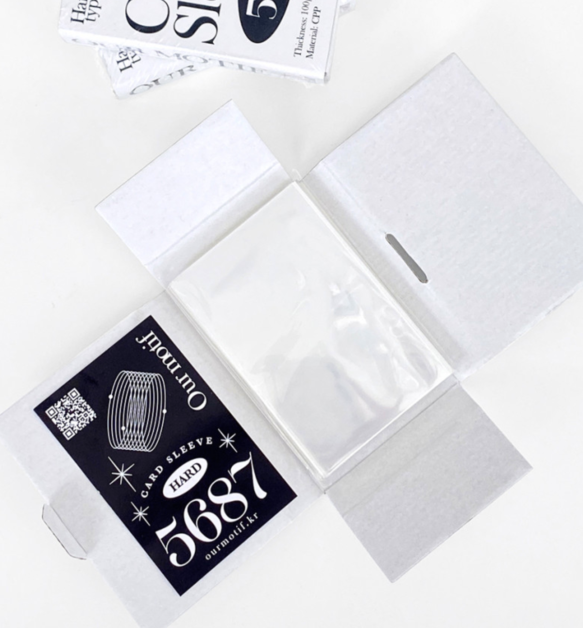 Hard Card Sleeves 5687 [56mm x 87mm]