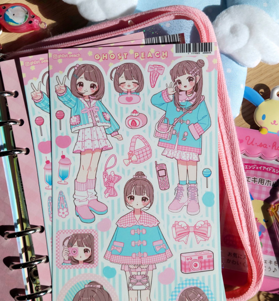 Fluffy Soda Lookbook Seal Sticker