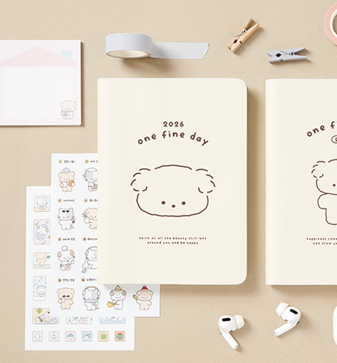 2026 Weekly One Fine Day Planner