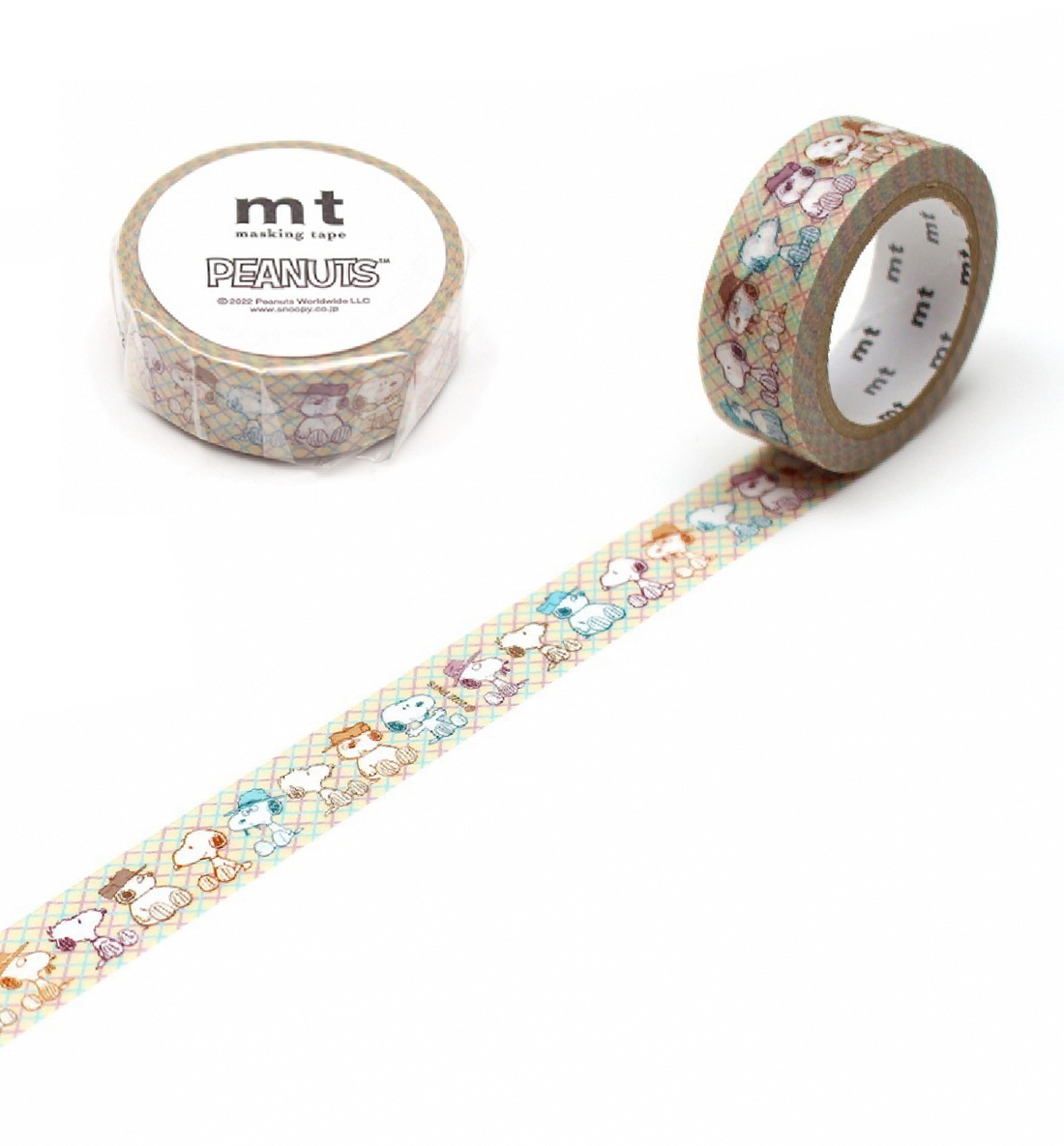 [JAPAN] Peanuts Snoopy + MT Washi Tape [Snoopy Brothers]