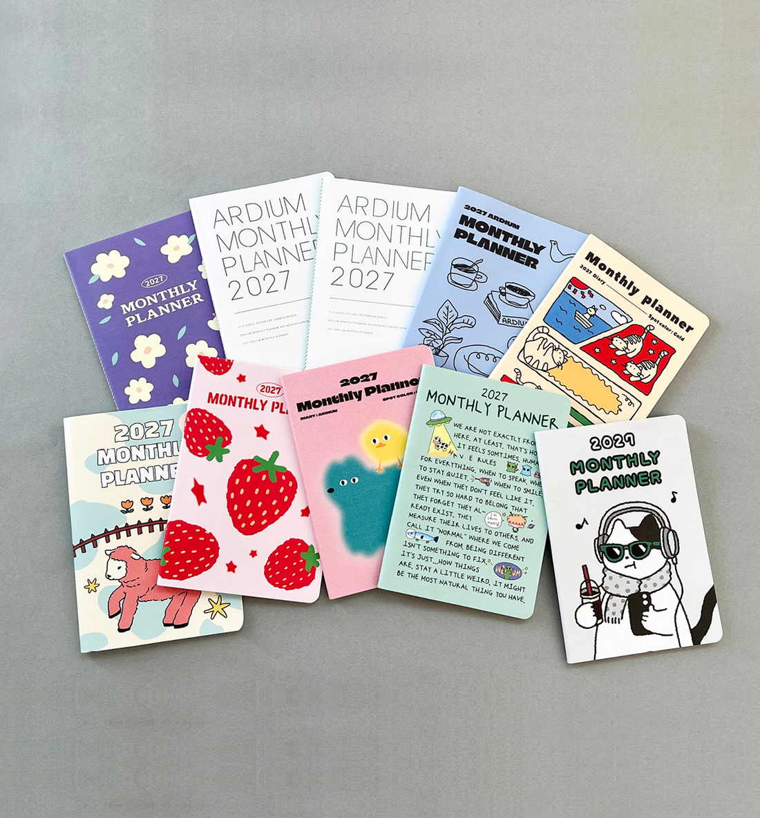 2027 Ardium Monthly Planner