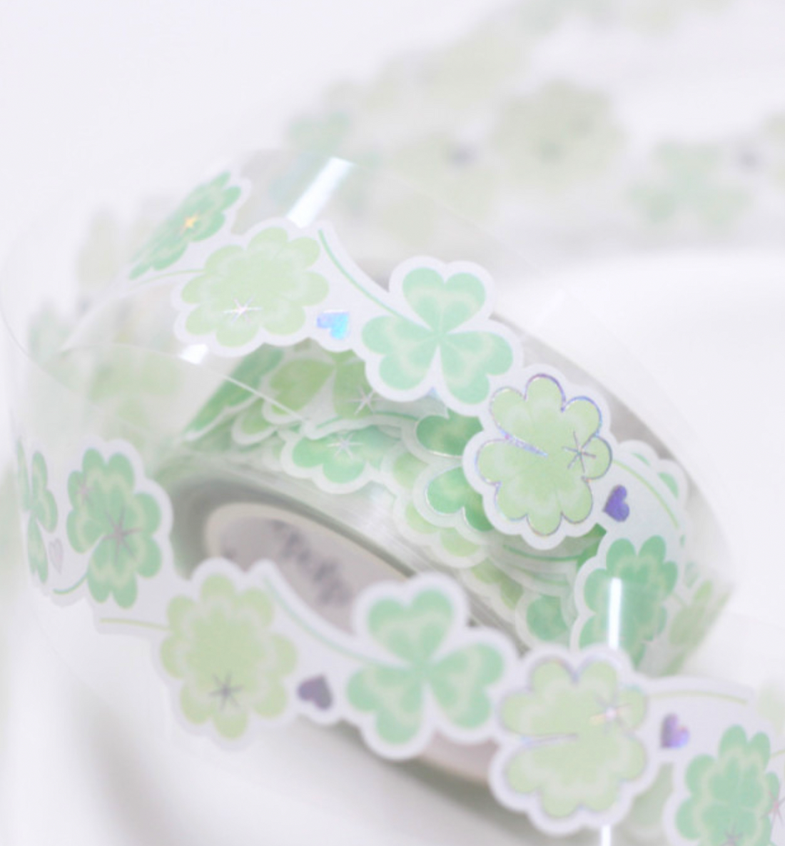 Fluttering Clovers Washi Tape