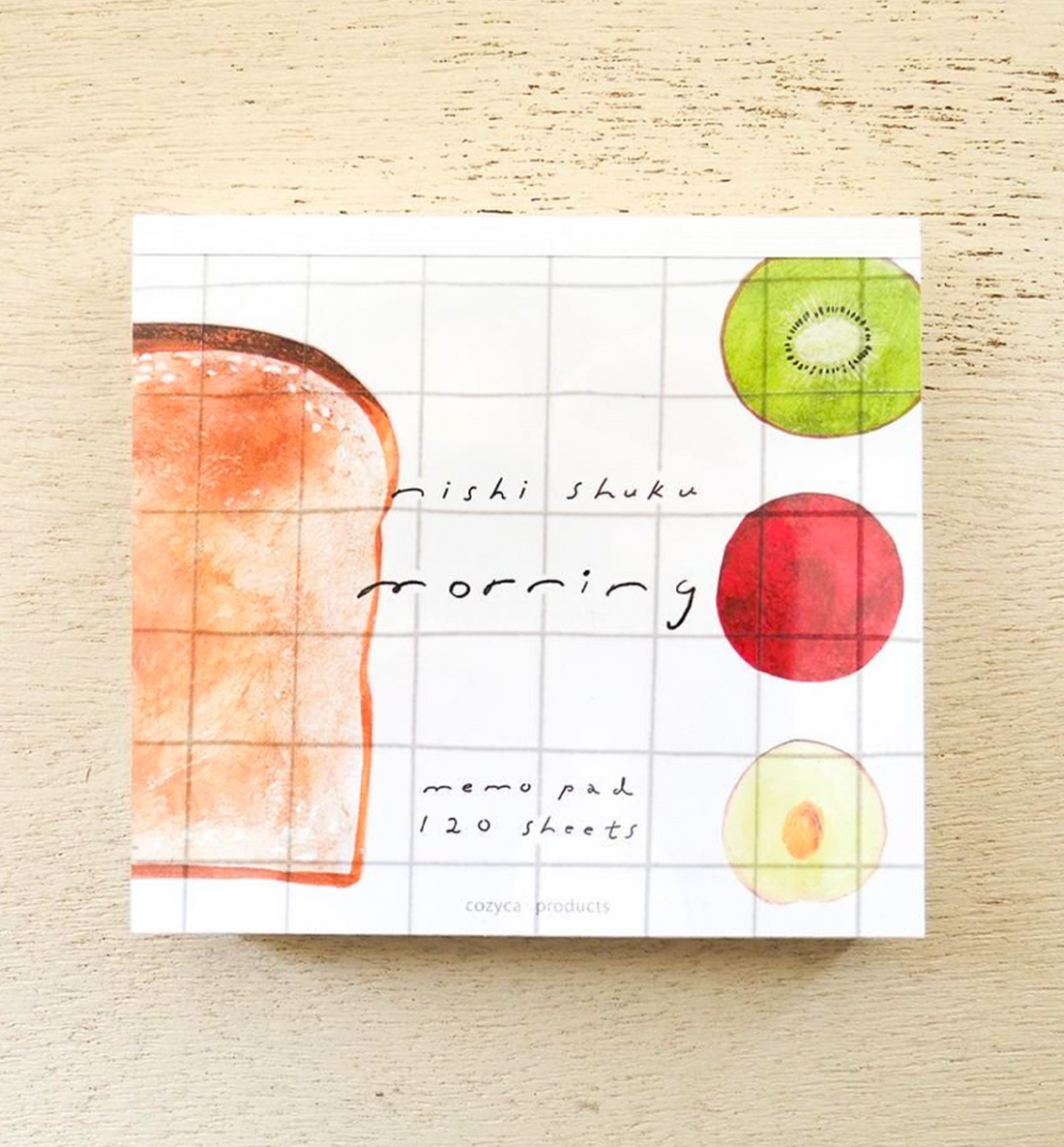 Cozyca x Nishi Shuku Memopad [Morning]