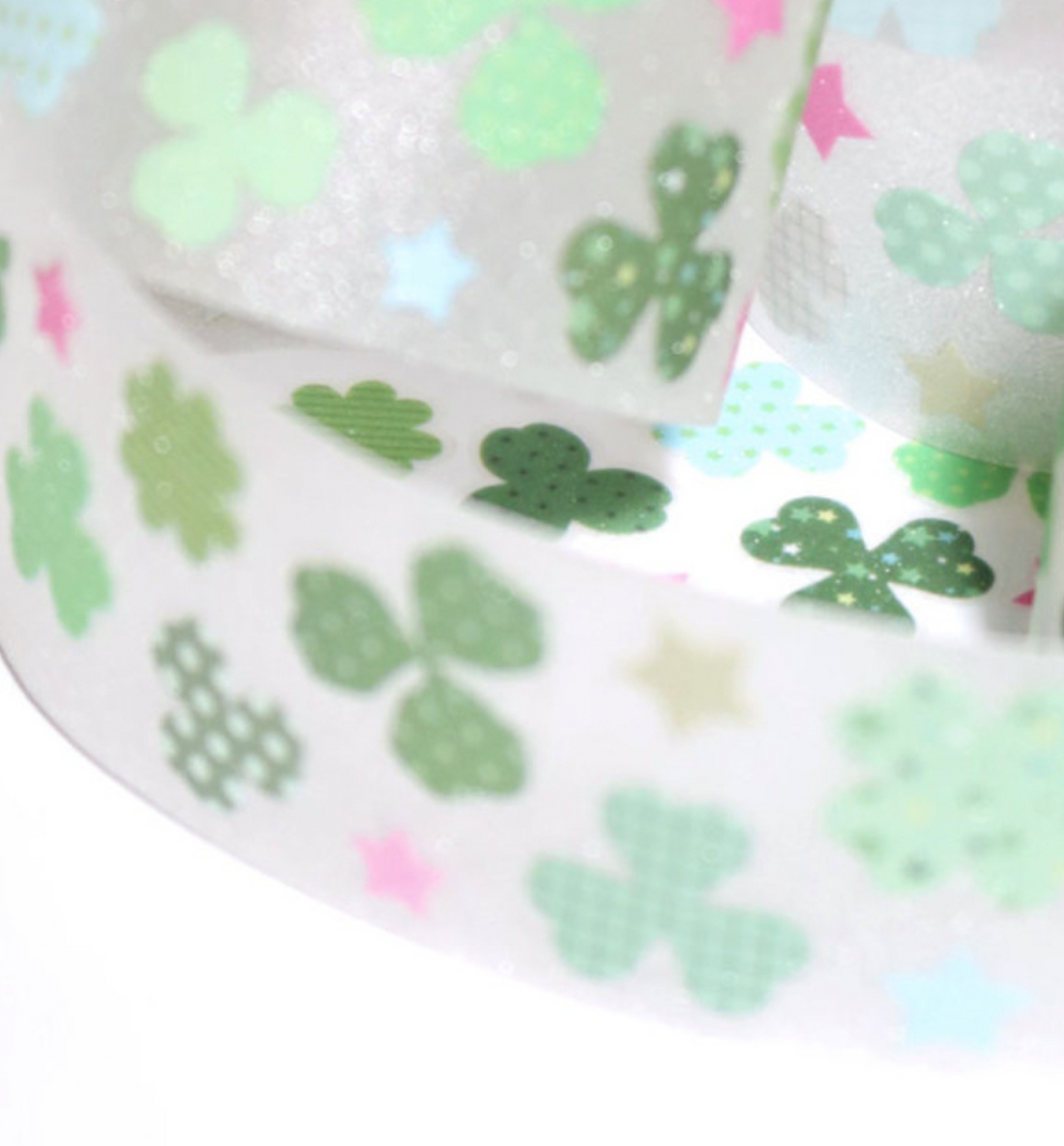 Field of Luck Kiss Cut Washi Tape