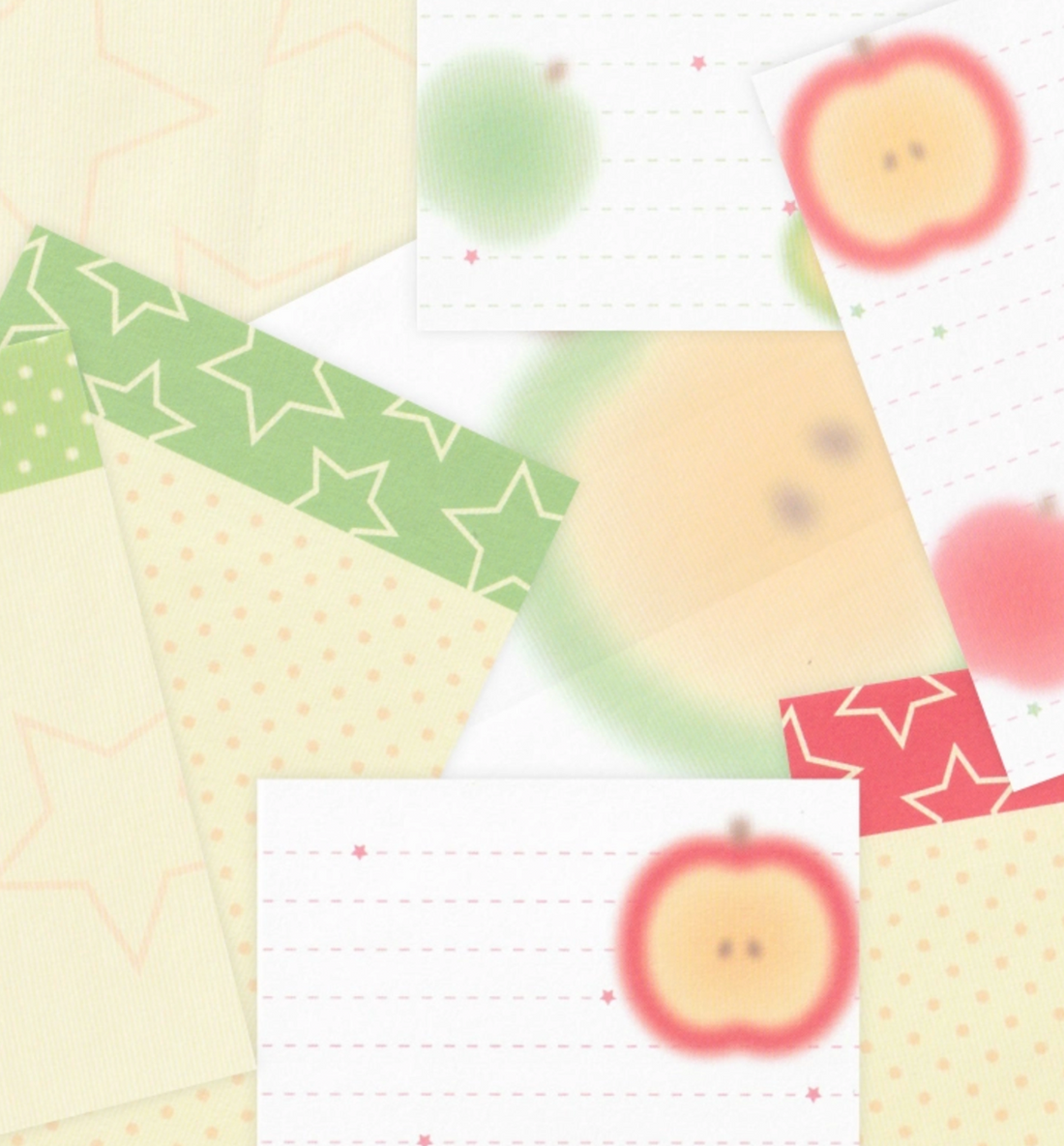 Crunchy Apple Sticker Paper Pack
