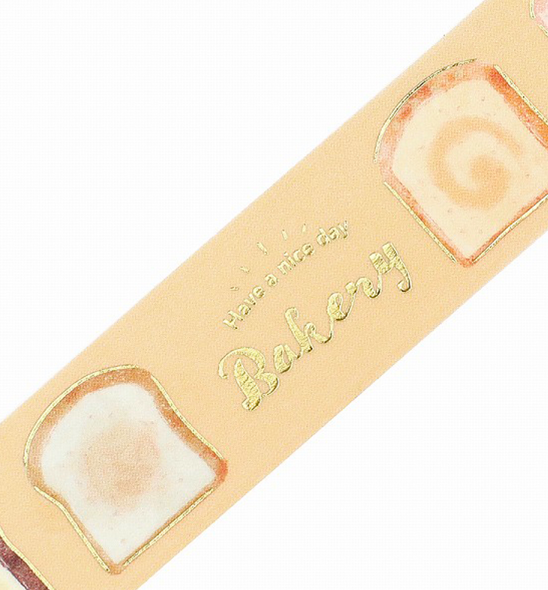 Everyday Toast Washi Tape [Foil Stamping]