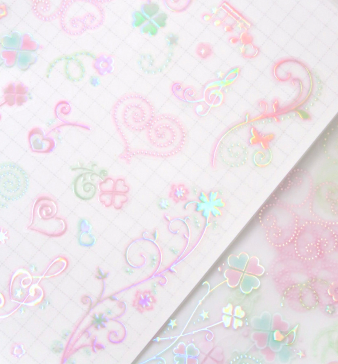 Aurora Glow Flow Sticker
