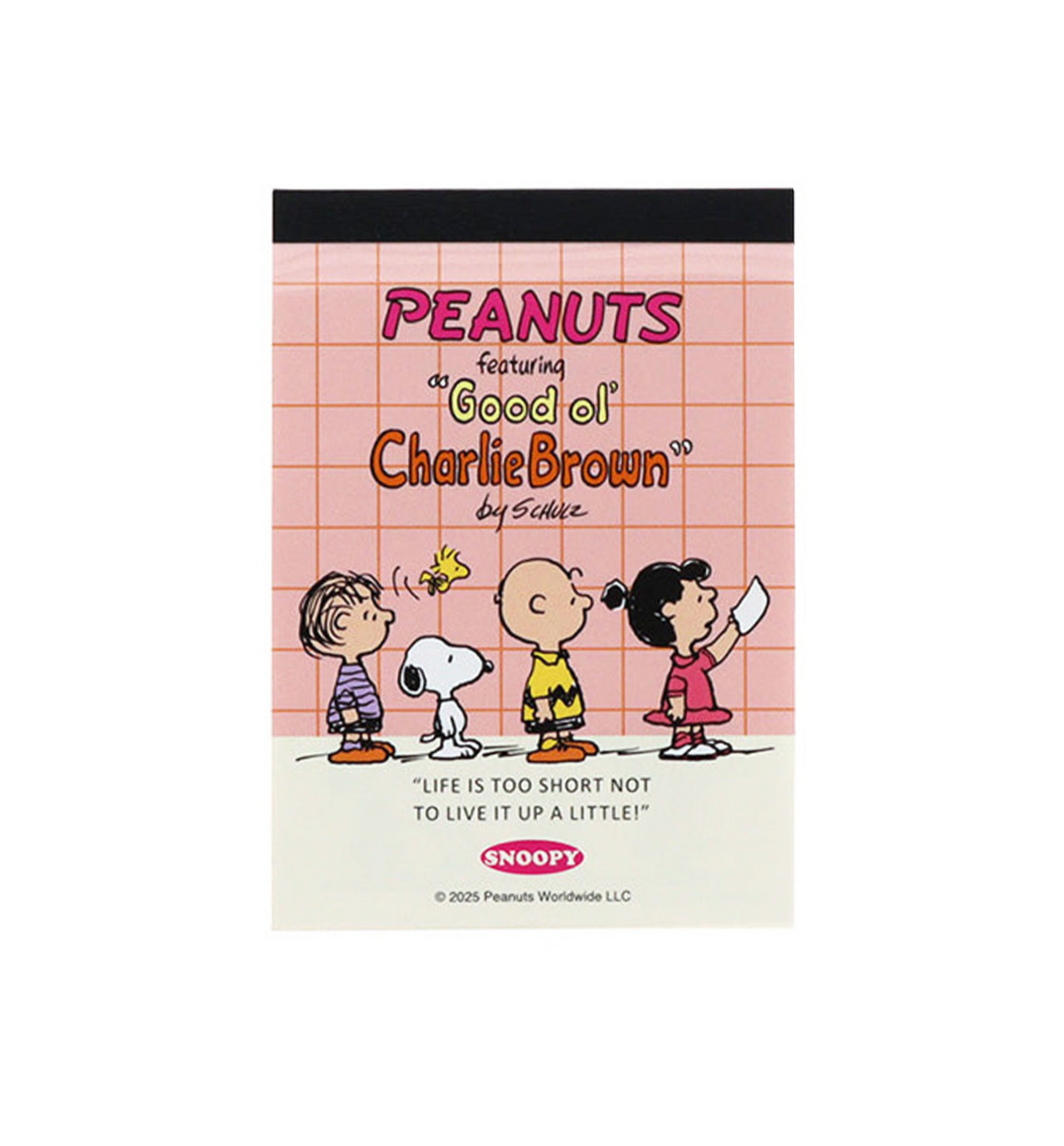[JAPAN] Peanuts Snoopy Mini Memopad [Good Ol' Charlie Brown]