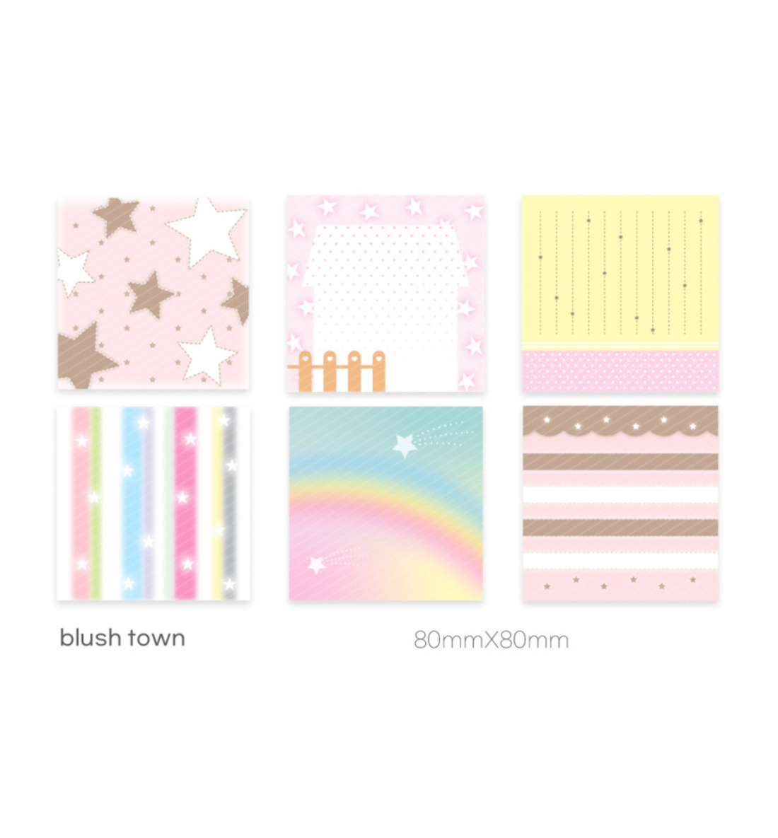 Sparkle Village Sticker Set