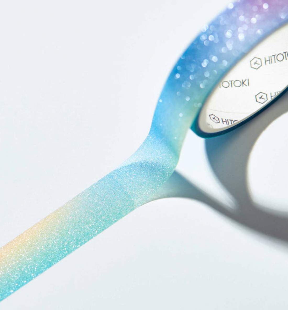 Spray Glitter Transparent Washi Tape