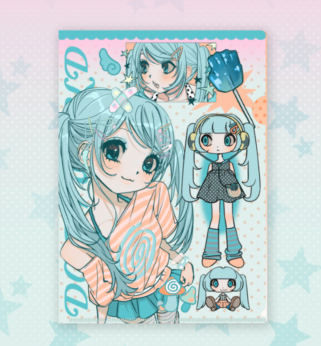 Domi World A4 Kitsch Dodo File Folder [L]