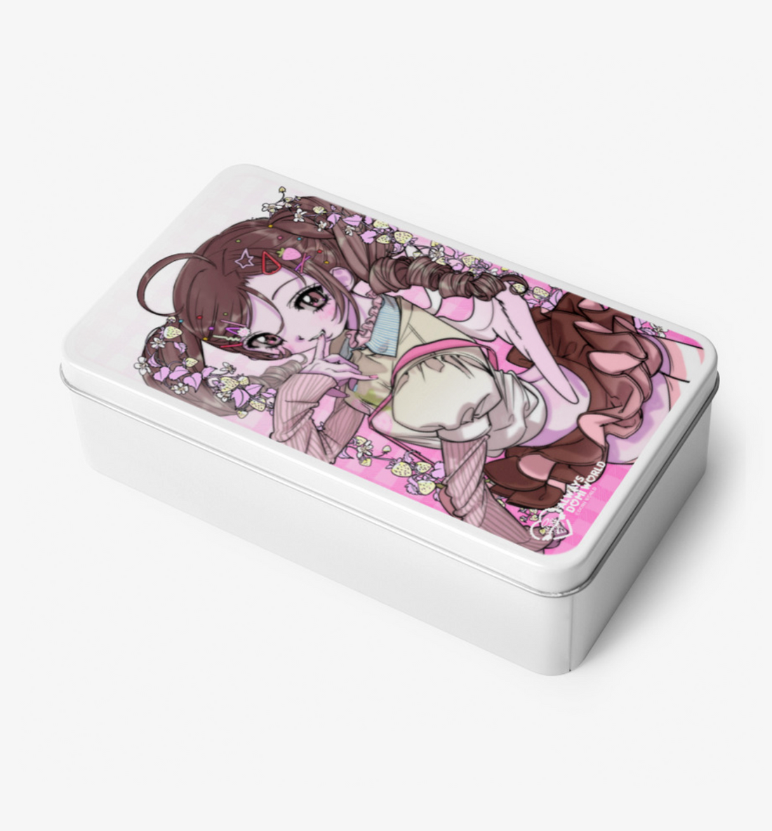Domi World Tin Case [Choco Hair]