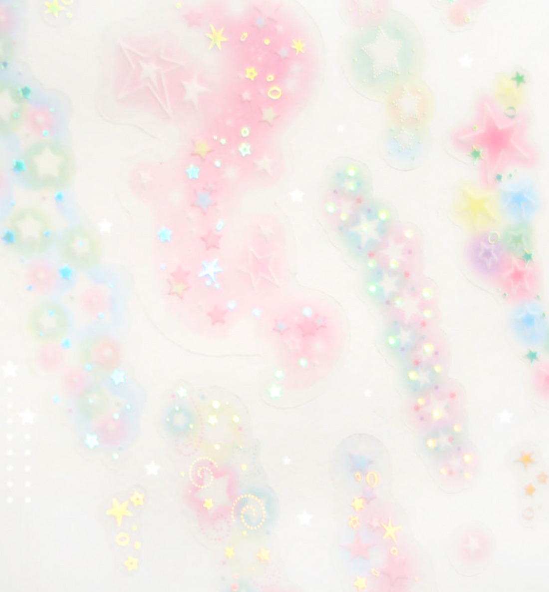 Twinkling Cloud Seal Sticker