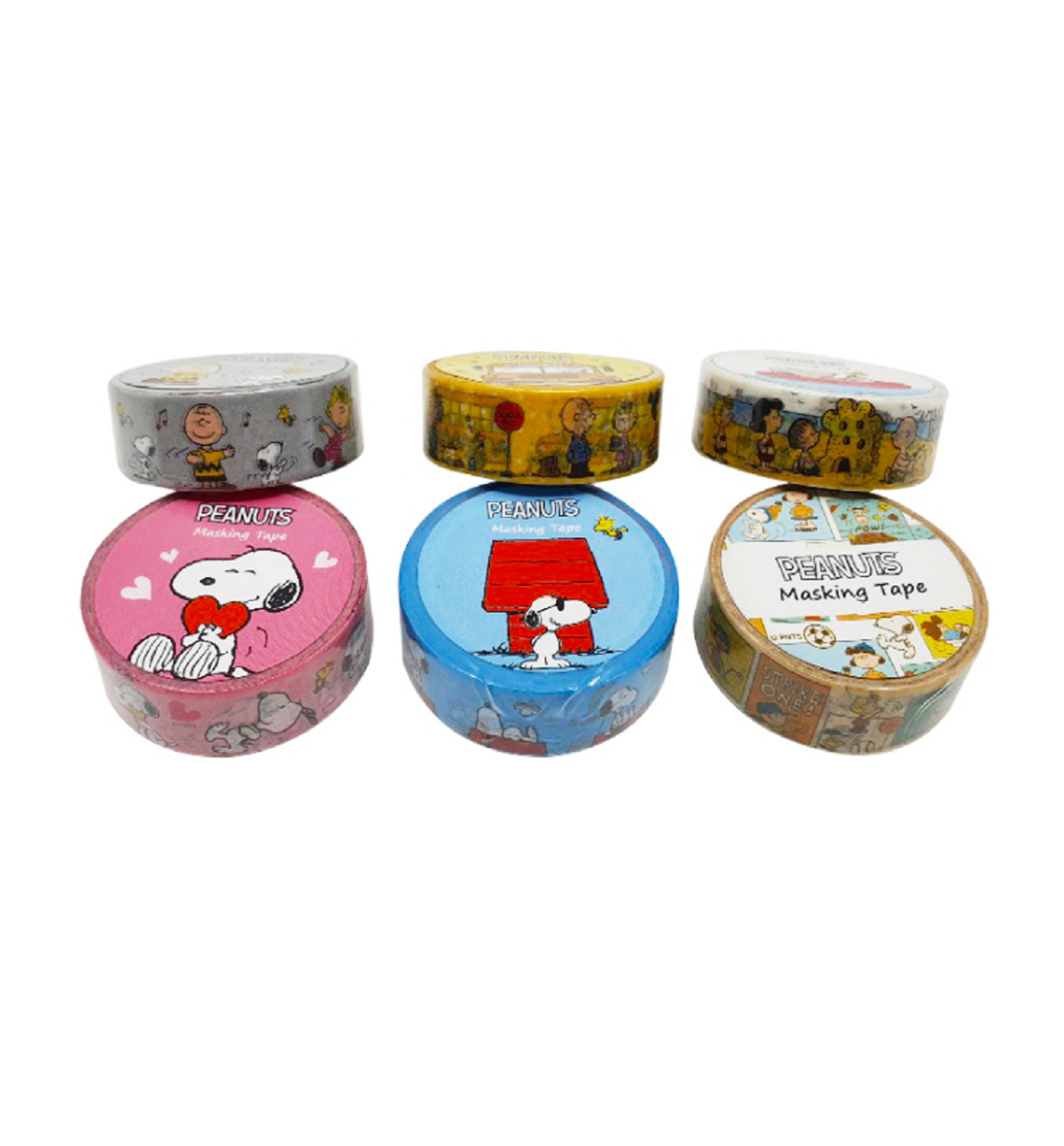 Snoopy Washi Tapes [6 Designs]