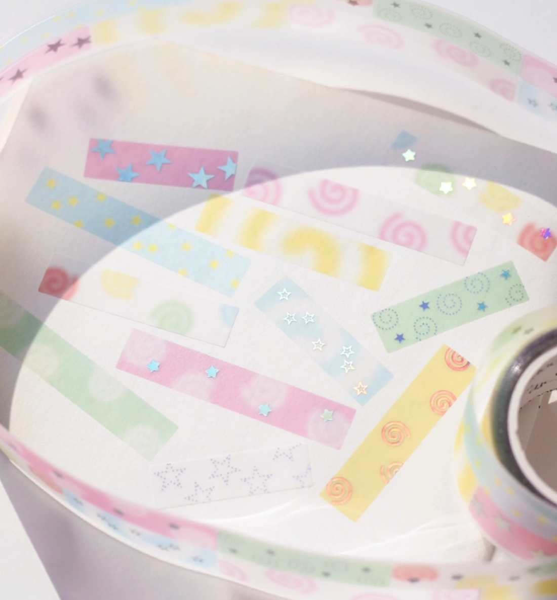 Tornado Piece Kiss Cut Washi Tape