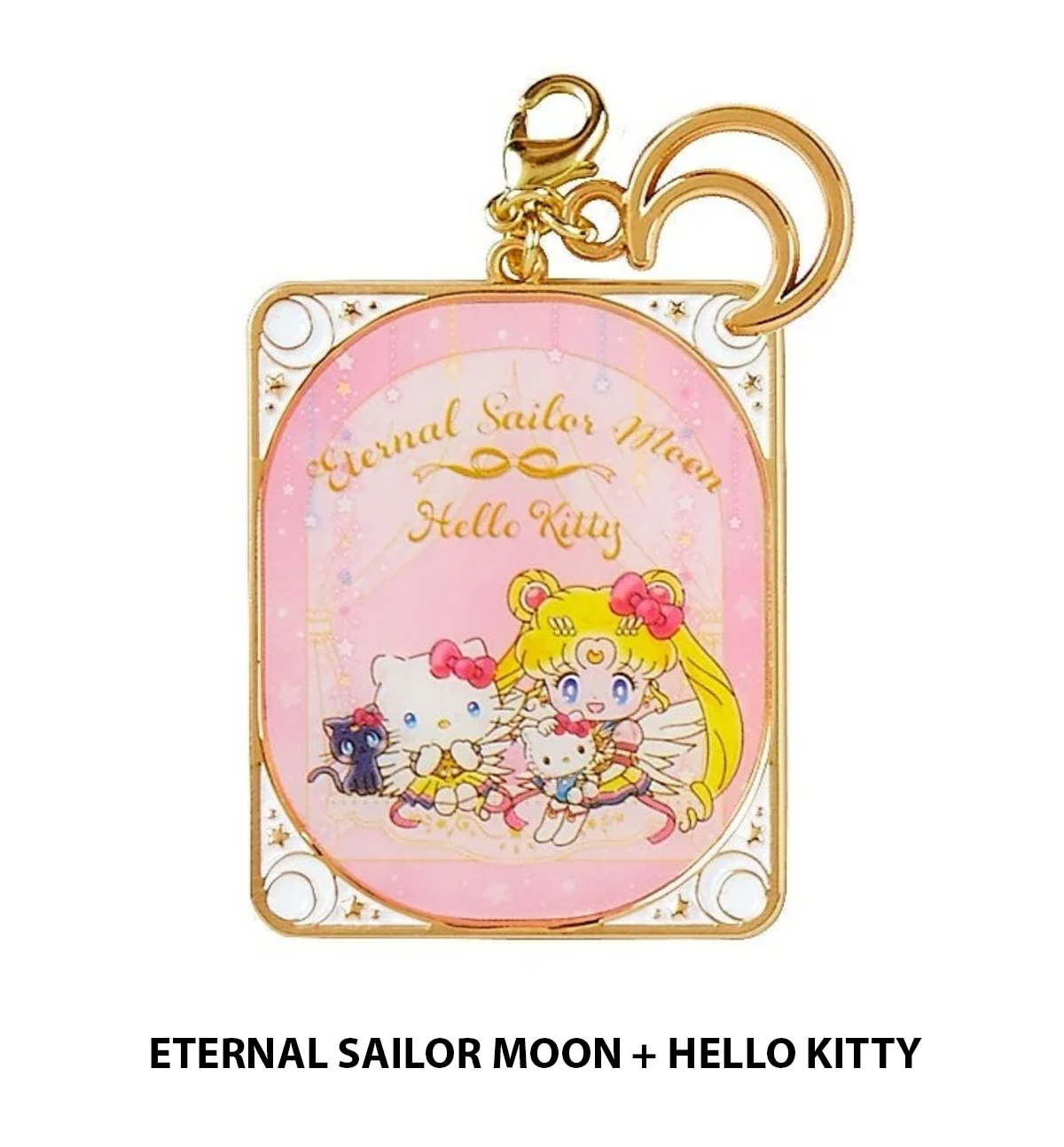 Sanrio x Pretty Guardian Sailor Moon Metal Keyring [Limited Edition]