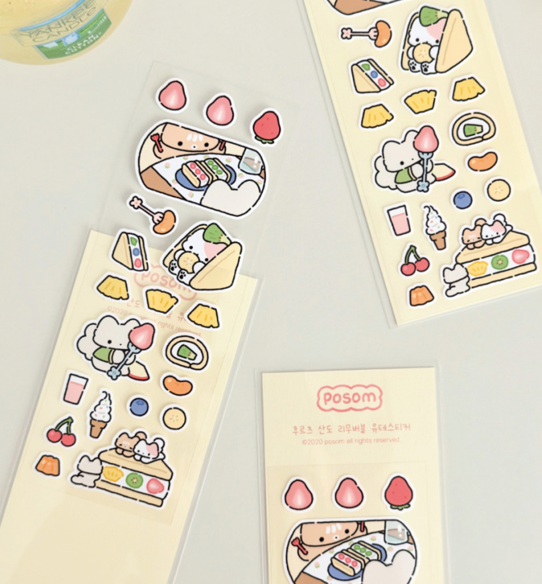 Fruits Sandwich Seal Sticker