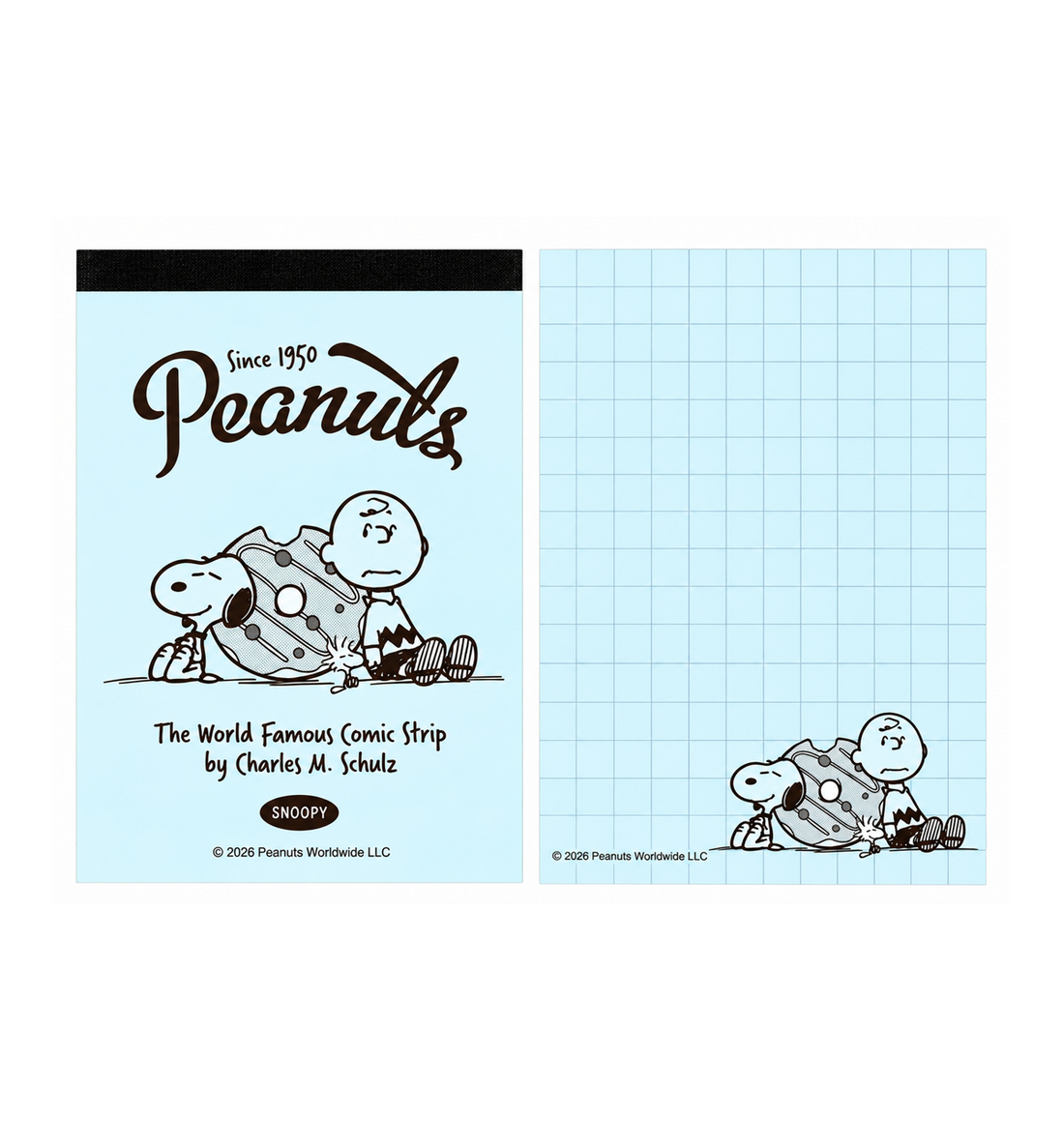 [JAPAN] Peanuts Snoopy Mini Memopad [Donut]