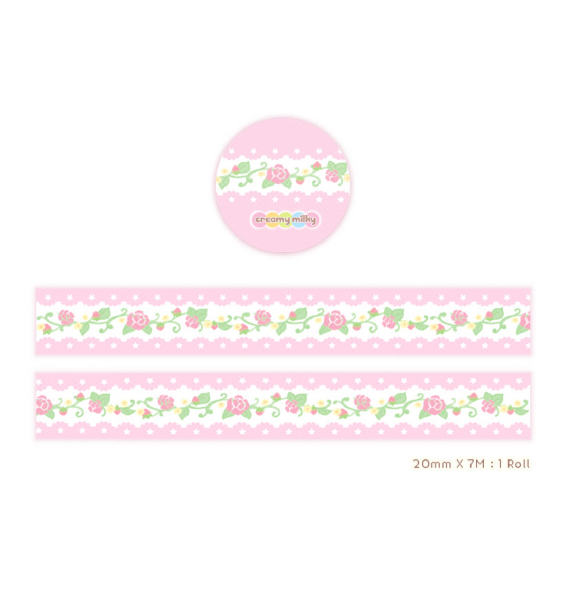 Lace Rose Washi Tape