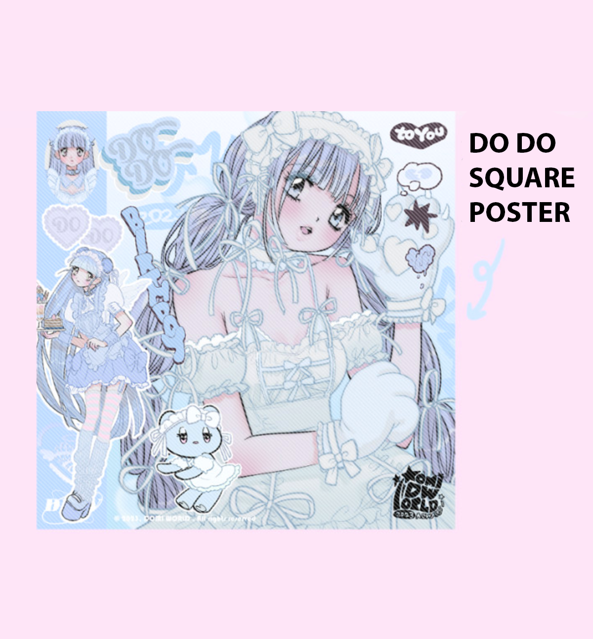 Domi World Dodo & Mimi Square Posters [2 Designs]