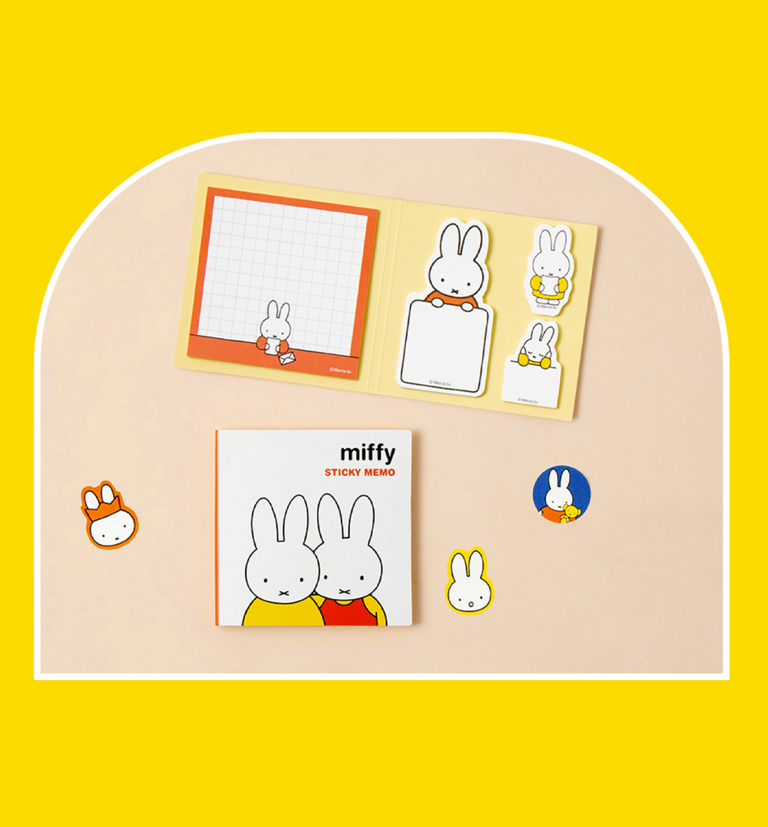Miffy Sticky Memopad Ver. 5