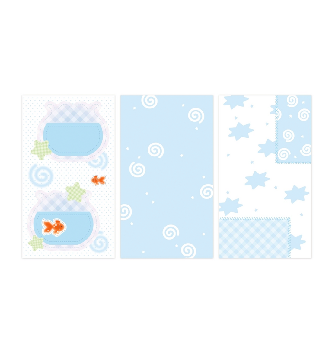 Long Paper Sticker [Gold Fish]