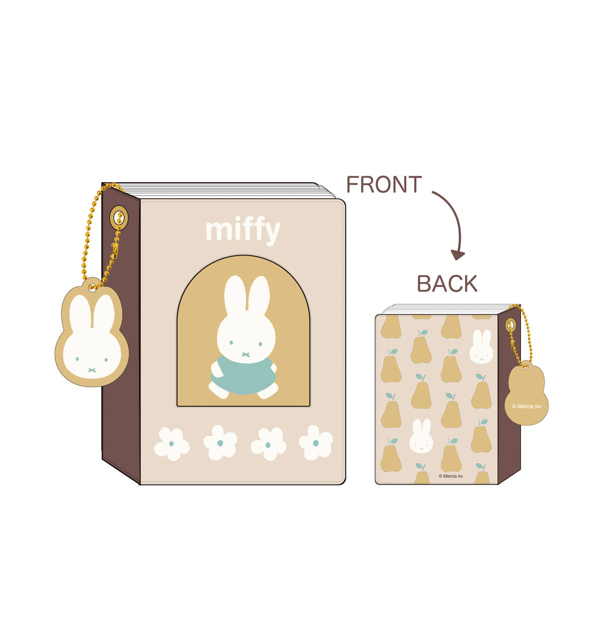 Miffy Photocard Collect Book [Gold]