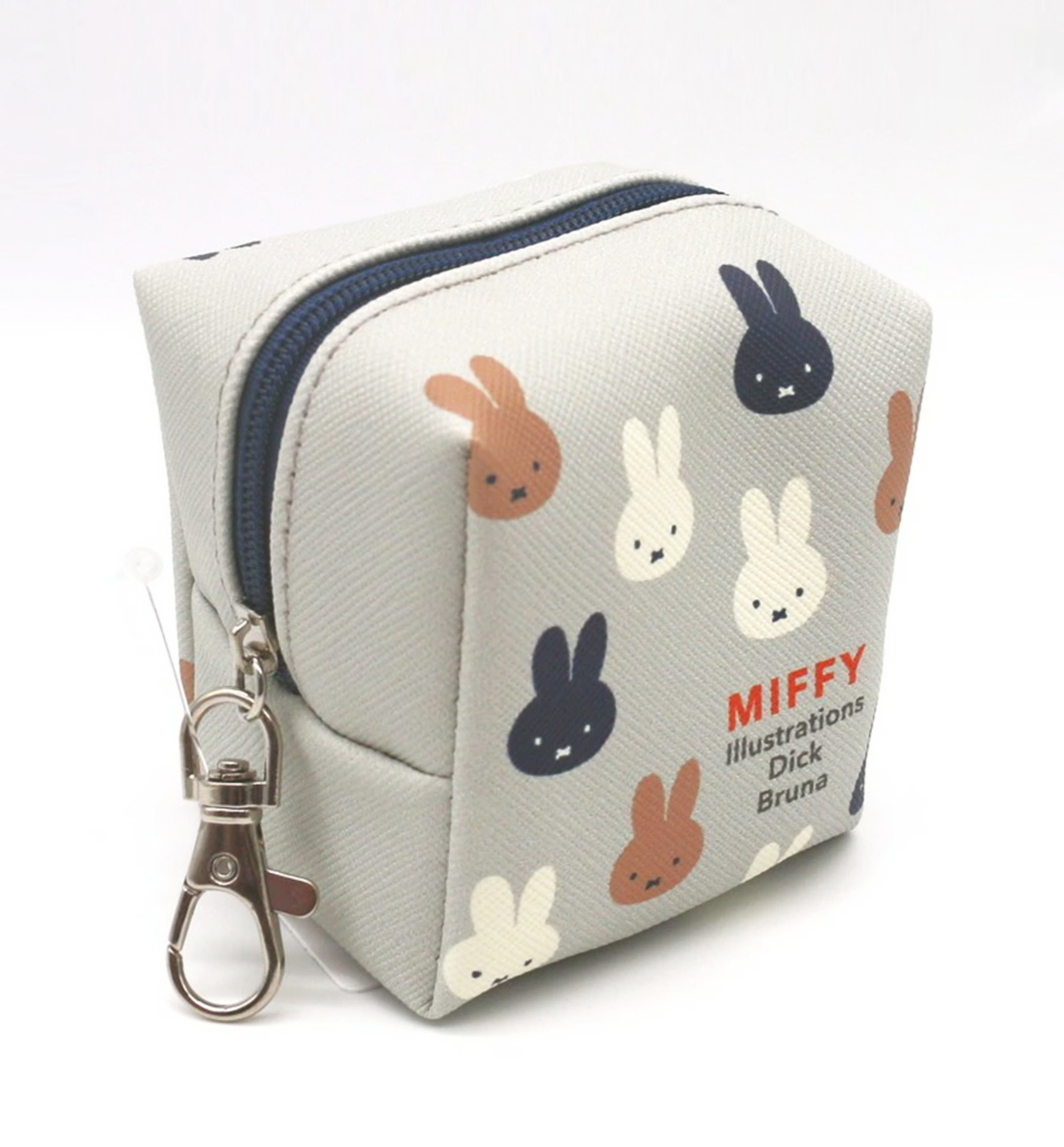 Miffy Mini Cube Pouch [Gray]
