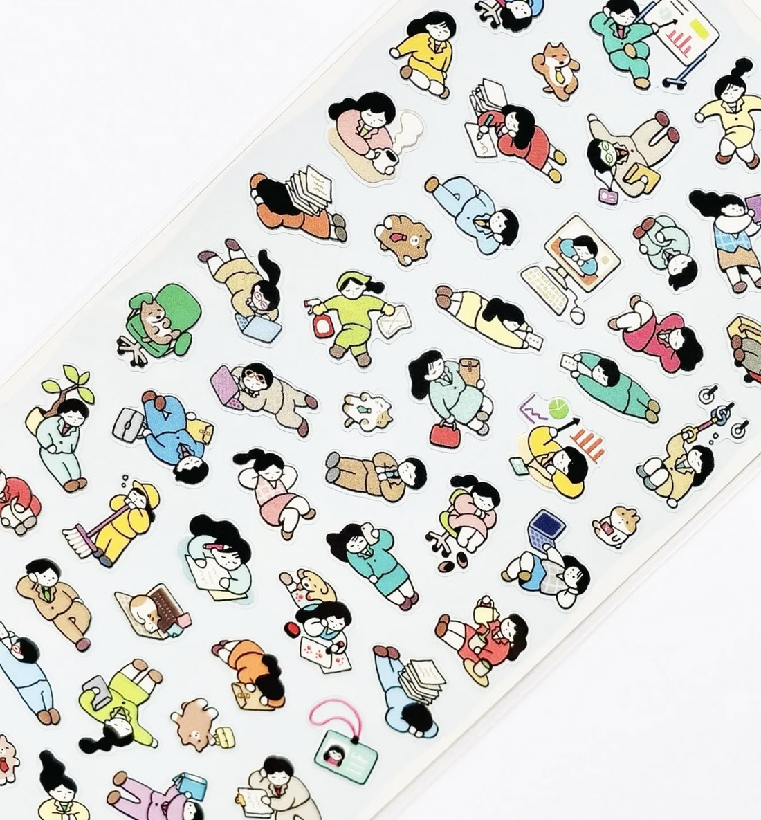 Lazy Weekday Planner Sticker