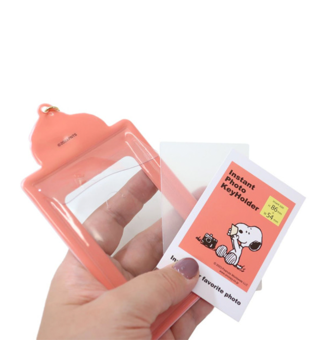 Snoopy & Friends Photocard Holder [Orange Red]