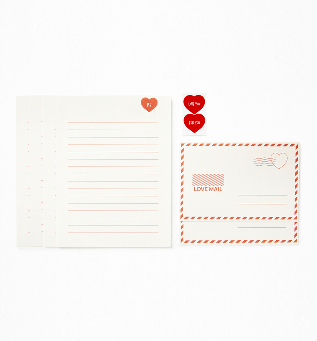 Love Mail Letters & Envelopes