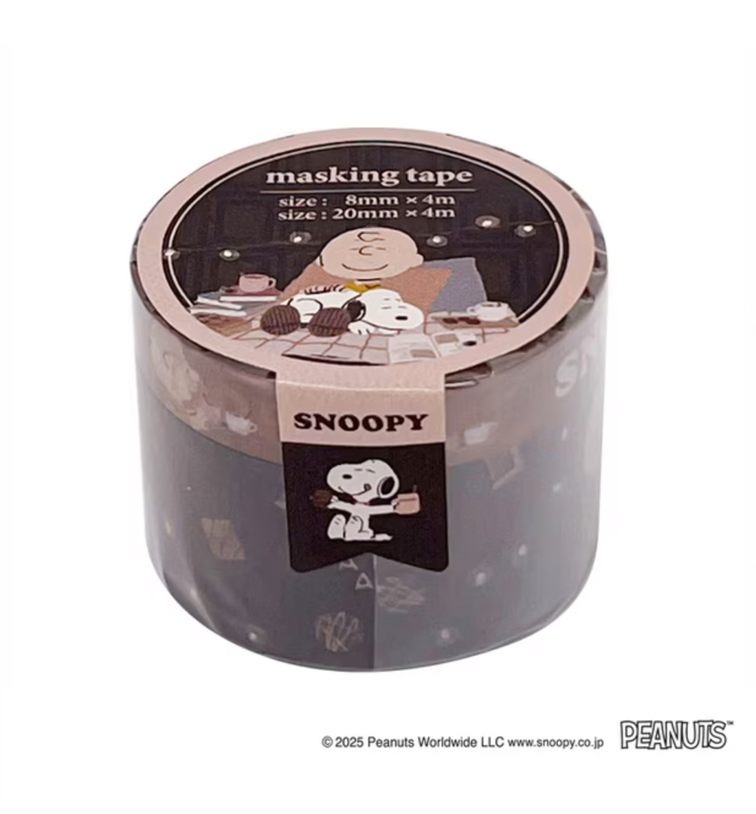 [JAPAN] Peanuts Snoopy Washi Tape [Snoopy & Charlie Brown]