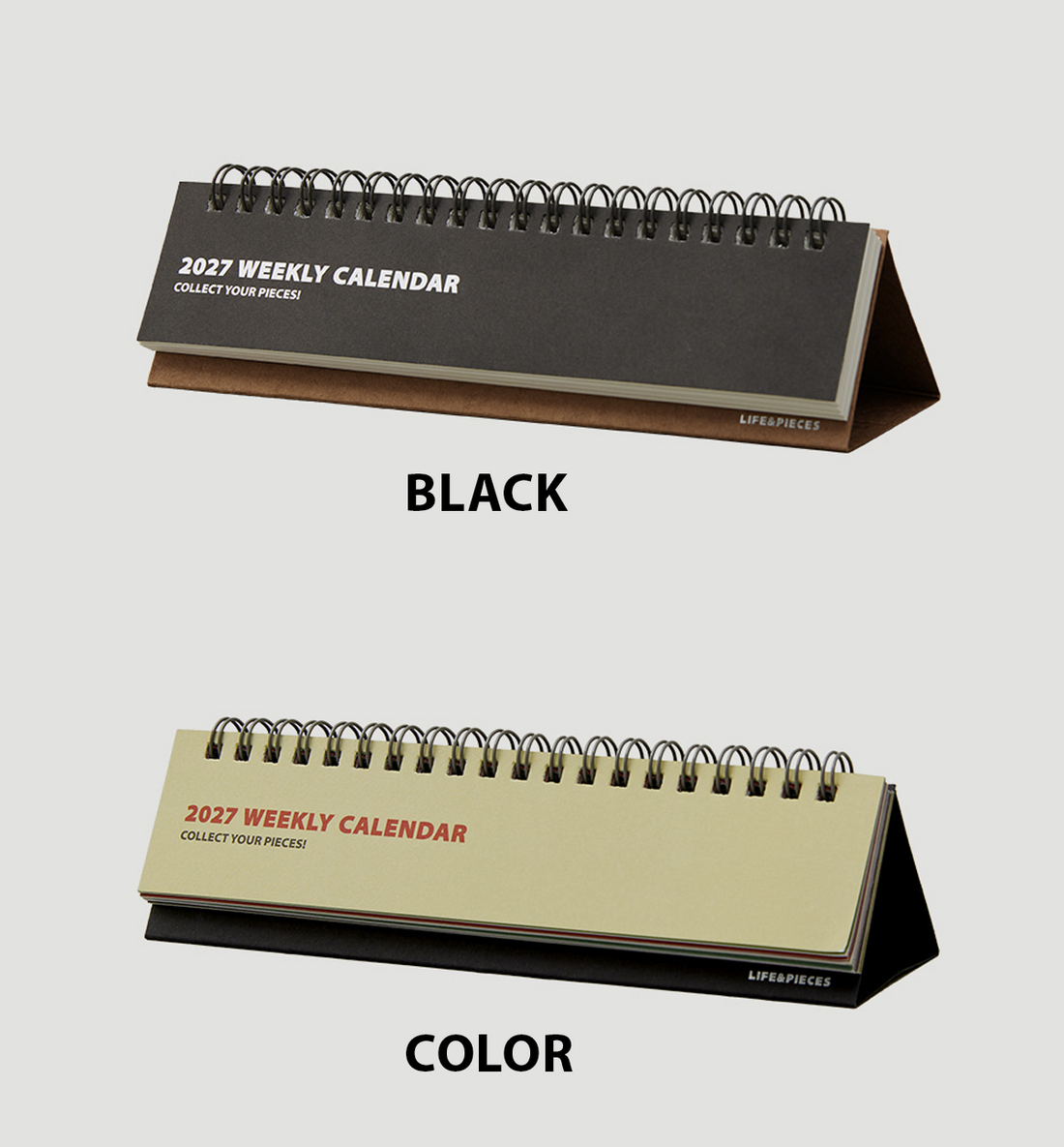 2027 Life and Pieces Weekly Calendar