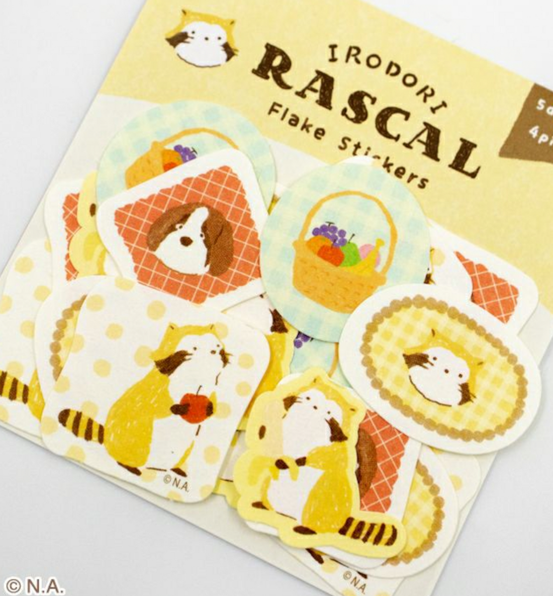 Furukawashiko Rascal Flake Sticker [Fruit]