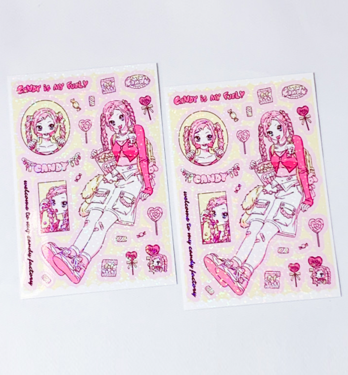 Candy Box Seal Sticker