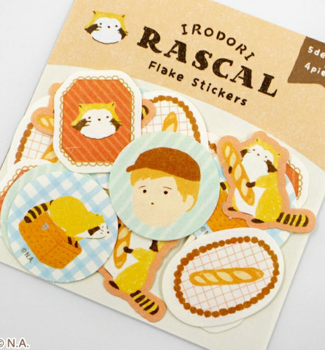 Furukawashiko Rascal Flake Sticker [Picnic]